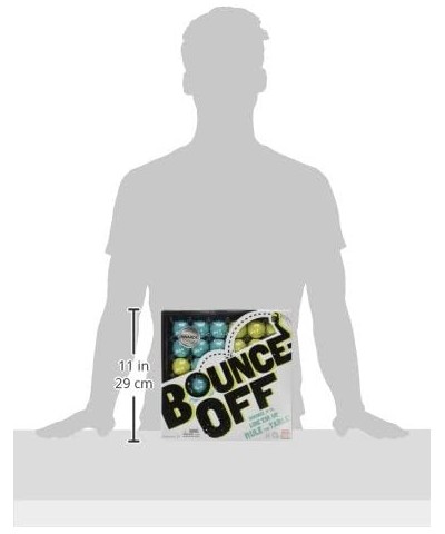 Bounce Off Game with Bouncing Pattern Challenges for Family Teens Adults and Kids with 16 Balls 9 Challenge Cards and Game Gr...