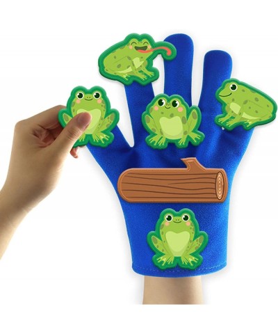 Kids Finger Puppet Set Storytelling DIY Story Creation Finger Puppets for Toddlers Felt Gloves Fairy Tale Animal World Props ...