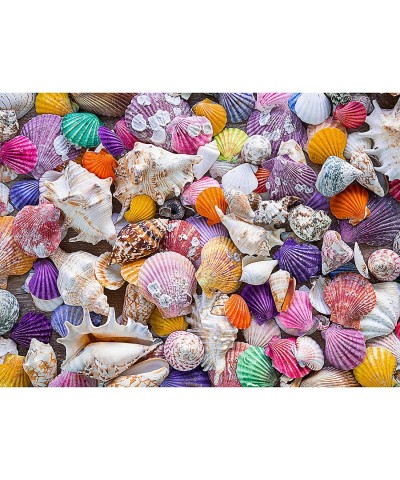 Jigsaw Puzzles 500 Piece Summer Beach Seashell Jigsaw Puzzles Educational Learning Toy for Boys & Girls (Colourful) $18.98 Ji...