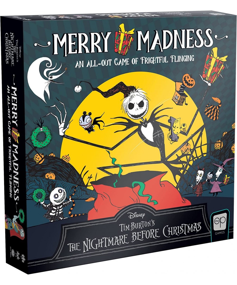 Disney Tim Burton’s The Nightmare Before Christmas Merry Madness | Quick-Rolling Family Dice Game | Great Kids & Family Board...