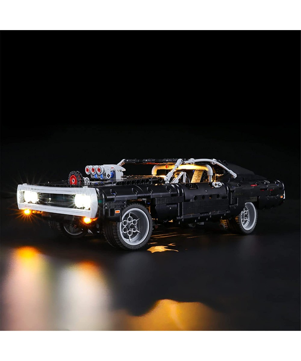 LED Light Kit for Lego - Technic Dom’s Dodge Charger Building Blocks Model LED Light Set Compatible with 42111(Lego Set NOT I...