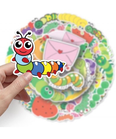 Lovely Caterpillar Stickers for Kids Teens Boys Girls Waterproof Vinyl Stickers for Water Bottle Phone Laptop Flasks Scrapboo...