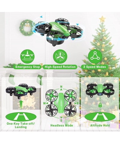 Mini Drone for Kids and Beginners Remote Control Helicopter Quadcopter with 3 Modular Batteries Headless Mode Auto Hovering 3...