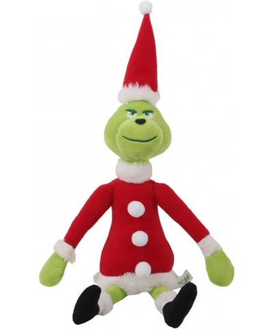 Christmas Green Doll12“ Plush Santa Doll Realistic Cartoon Furry Toy Home Decoration Xmas Gifts $24.01 Stuffed Animals & Tedd...