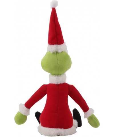 Christmas Green Doll12“ Plush Santa Doll Realistic Cartoon Furry Toy Home Decoration Xmas Gifts $24.01 Stuffed Animals & Tedd...