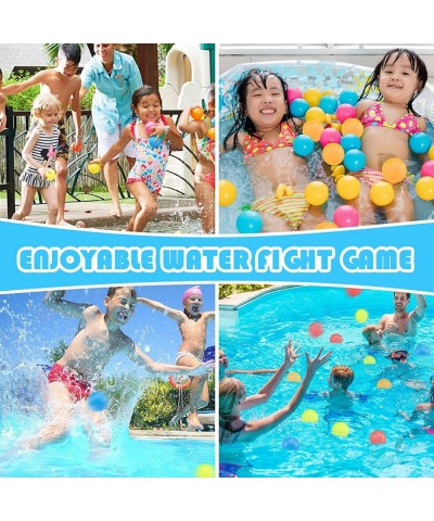 24Pcs Reusable Water Balloons Self Sealing Quick Fill Water Ballons for Summer fun Refillable Water Balloon for kids Backyard...