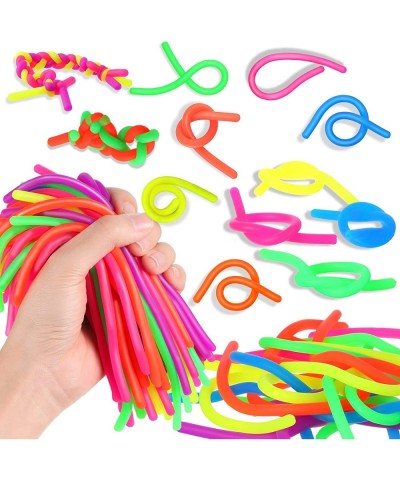 Mini Colorful Monkey Noodle Stretchy String Fidget Toys Sensory Toys Soft Stress Relief Toy for Birthday Party Favor Treasure...