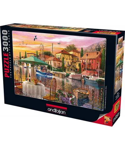 Sunset Harbor Jigsaw Puzzle (3000 Piece) Multicolor (4905) $50.07 Jigsaw Puzzles