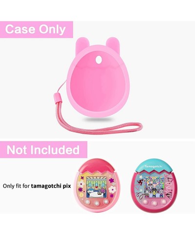 Silicone Case Compatible with Tamagotchi Pix Virtual Pet Game Machine Protective Gel Soft Skin Cover for Tomagatchie Giga Pet...