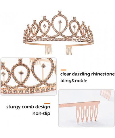 Birthday Crowns for Women Beautiful Birthday Sash Birthday Tiara for Women $17.40 Kids' Party Hats