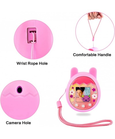 Silicone Case Compatible with Tamagotchi Pix Virtual Pet Game Machine Protective Gel Soft Skin Cover for Tomagatchie Giga Pet...