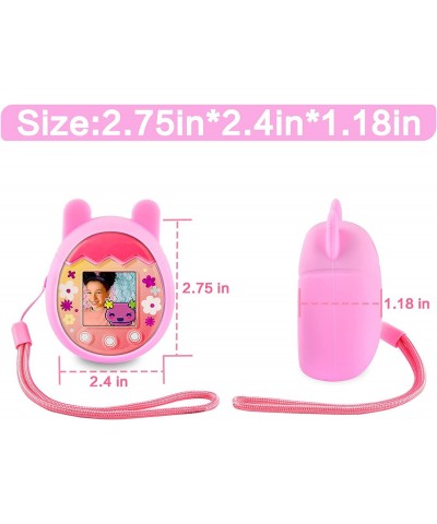 Silicone Case Compatible with Tamagotchi Pix Virtual Pet Game Machine Protective Gel Soft Skin Cover for Tomagatchie Giga Pet...