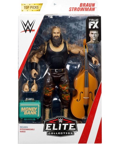 WWE Braun Strowman Elite Top Picks Action Figure $86.96 Play Figure Playsets