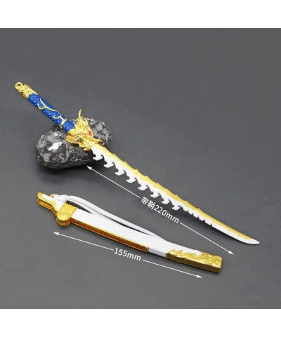 NARAKA: BLADEPOINT Katana Kinfe Ryuzan Game Collection Metal Action Figures Toys Sword Party Supplies Desk Decoration Backpac...