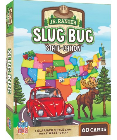 Licensed Kids Games - Jr Ranger - Slug Bug State-Cation Card Game Games for Kids & Family Laugh and Learn $17.12 Card Games