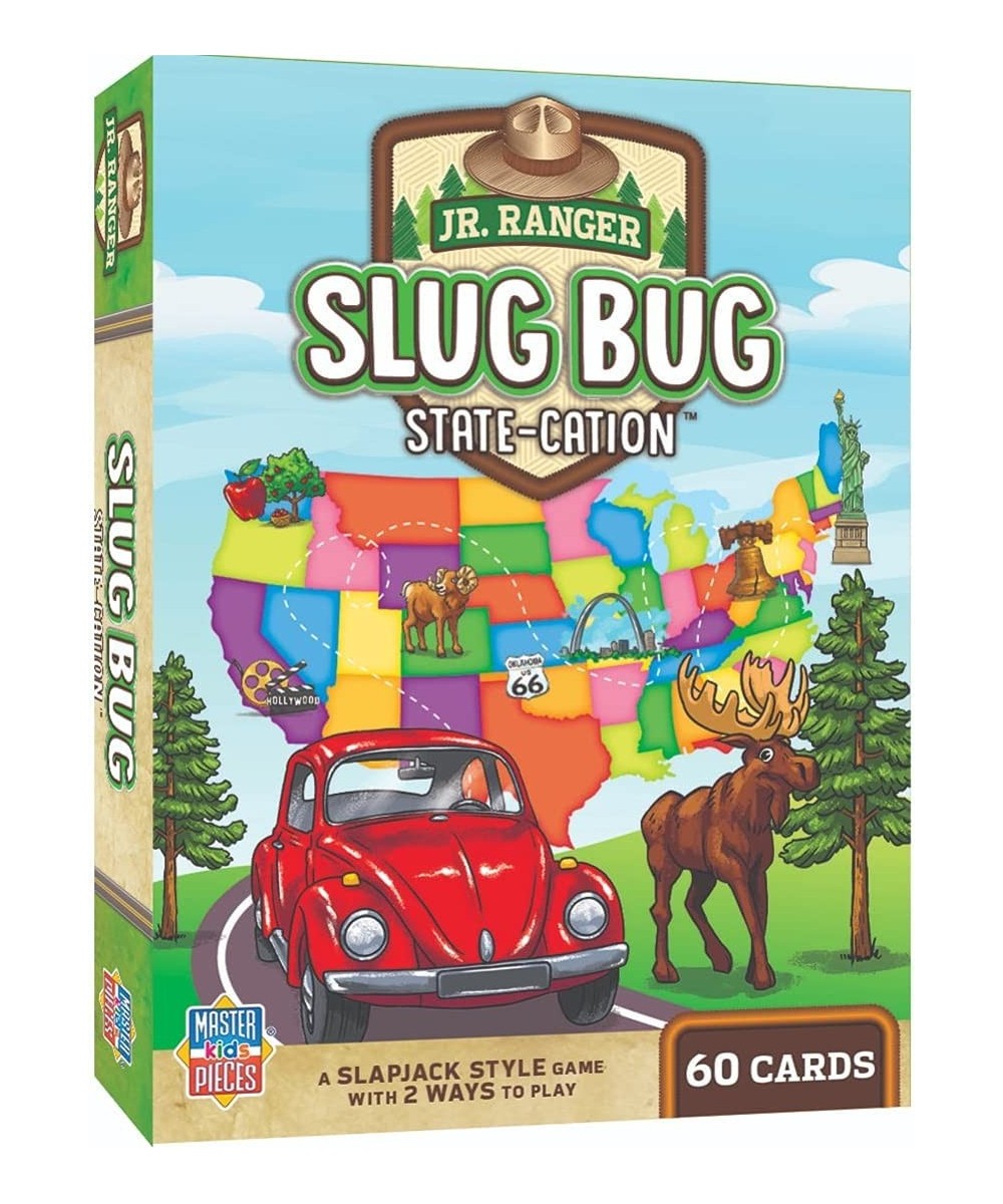 Licensed Kids Games - Jr Ranger - Slug Bug State-Cation Card Game Games for Kids & Family Laugh and Learn $17.12 Card Games