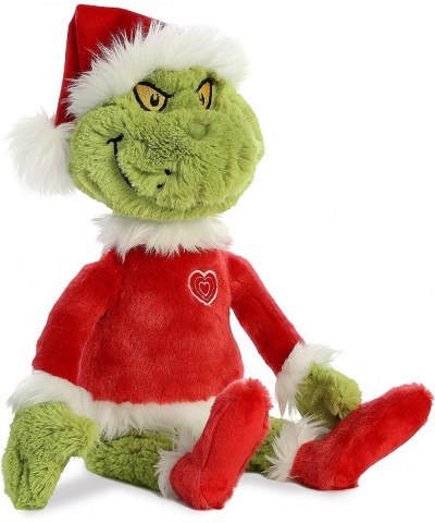 Aurora - Dr Seuss - 16" Grinch Santa $32.97 Stuffed Animals & Teddy Bears