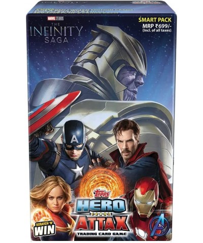 India Marvel Hero Attax 2021 TCG Collection Smart Pack 123 Cards Total $50.00 Trading Cards & Accessories