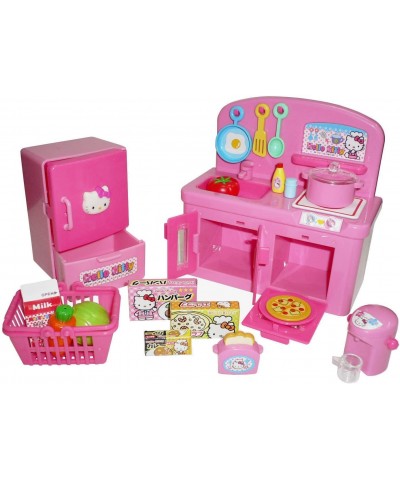 Hello Kitty Kitchen Set with Oven Stove Refrigerator and Various Utensils (Japan Import)- LYSB00WCWW6SI-TOYS $44.66 Toy Kitch...