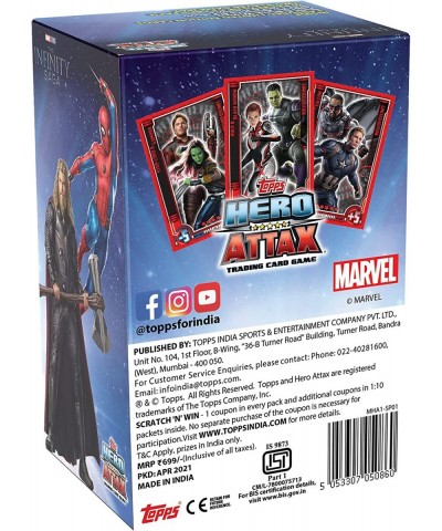 India Marvel Hero Attax 2021 TCG Collection Smart Pack 123 Cards Total $50.00 Trading Cards & Accessories