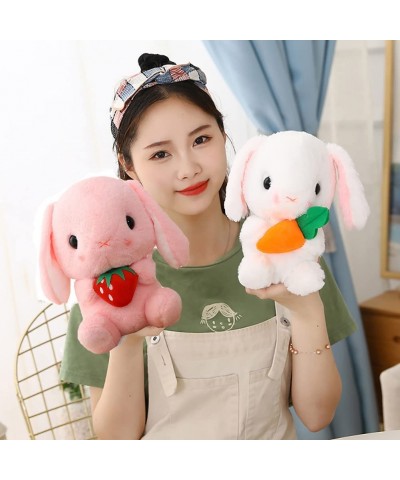 Lop Eared Rabbit Plushie Toy Easter Bunny Stuffed Animal Plush Toy Birthday Xmas Gift for Kids Boys Girls (9inch Pink) $18.46...