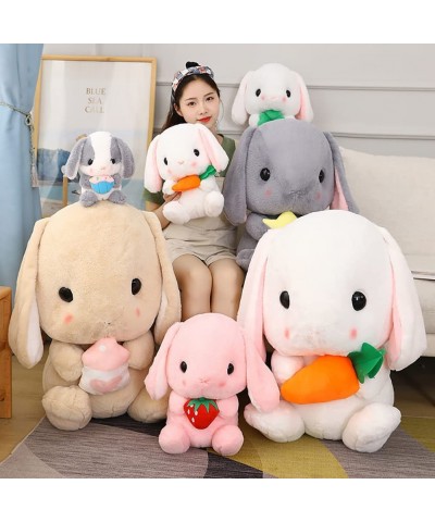 Lop Eared Rabbit Plushie Toy Easter Bunny Stuffed Animal Plush Toy Birthday Xmas Gift for Kids Boys Girls (9inch Pink) $18.46...