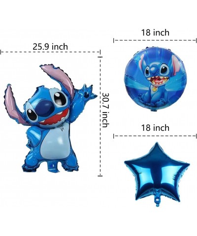 Lilo and Stitch Party Lilo and Stitch Balloons for Birthday Party Baby Shower Decorations $15.18 Kids' Party Decorations