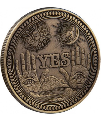 Yes/No Prediction Decision Coin All Seeing Eye or Death Angel Nickel USA Dollar Coin Novelty YES NO Letter Challenge Coins De...