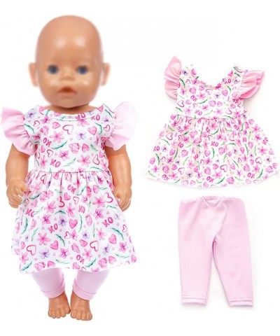 Doll Clothes Accessories Play Set Include Unicorn Rompers Dresses Pants for 17inch / 43cm Dolls (No Doll) $16.96 Doll Accesso...