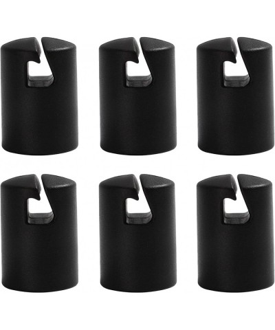 6pcs Trampoline Enclosure Pole Cap - 1.26" Trampoline Plastic Protective Cover for Flat Steel Sheet Top Ring System(Black) $1...