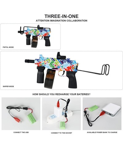 Gel Ball Blaster Electric Toys Ball Blasters Gun Automatic with 10000 Water Ammo Goggles Shooting Team Game for Adults and Ag...