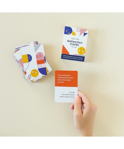 Kids Reflection Cards - A Deck of question Cards Designed for Kids to Engage Young Minds by Sharing Stories expressing Feelin...