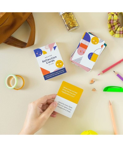 Kids Reflection Cards - A Deck of question Cards Designed for Kids to Engage Young Minds by Sharing Stories expressing Feelin...