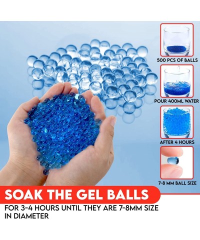 Splatter Ball Gun with 40 000 Gel Balls Automatic Gel Blaster Gun for Kids and Adults Powerful Orbeez Gun for Indoor and Outd...