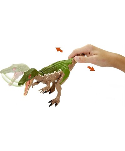 Jurassic World Baryonyx Grim Sound Strike Dinosaur Action Figure with Strike and Chomping Action Realistic Sounds Movable Joi...