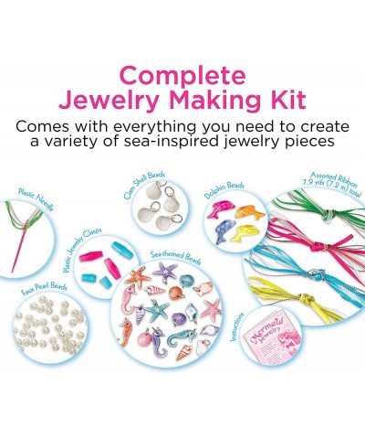 Mermaid Jewelry - String Mermaid Beads Create 8 Jewelry Pieces - Great for Beginners $43.40 Kids' Drawing & Writing Boards