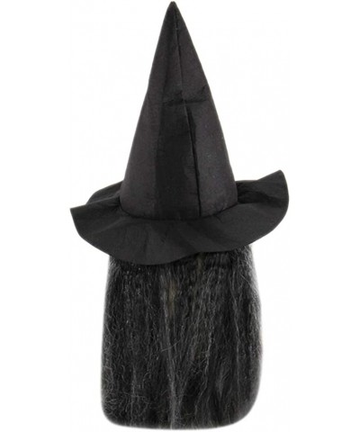 Halloween Witch Mask Halloween Horror Green Face Mask Witch Mask with Hat for Cosplay Halloween $27.65 Kids' Dress-Up Accesso...