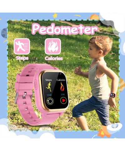 Kids Smart Watch for Boys Girls Learning Toys with 16 Puzzle Games Camera Video Recording Calorie Step Count Music Player Alu...