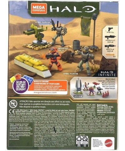 Mega Construx Halo UNSC Combat Unit $37.97 Toy Building Sets