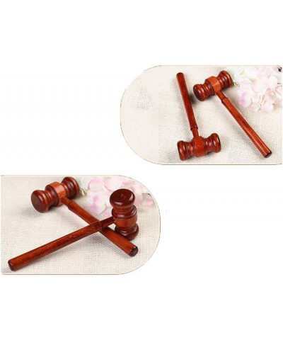 2pcs Wooden Gavel Toy Mini Judge Gavel Cosplay Lawyer Judge Gavel Auction Sale Judge Gavel Justice Costume Accessories Props ...