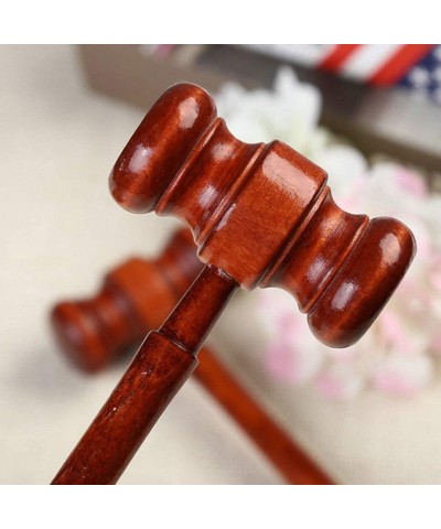 2pcs Wooden Gavel Toy Mini Judge Gavel Cosplay Lawyer Judge Gavel Auction Sale Judge Gavel Justice Costume Accessories Props ...