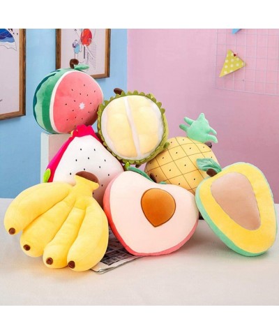 Fruit Durian Plush Toy Stuffed Watermelon Plush Toy Banana Orange Plush Pillow (Pineapple Large) $51.96 Plush Figure Toys