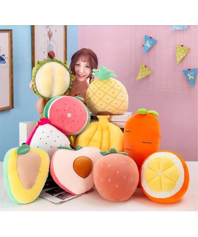 Fruit Durian Plush Toy Stuffed Watermelon Plush Toy Banana Orange Plush Pillow (Pineapple Large) $51.96 Plush Figure Toys