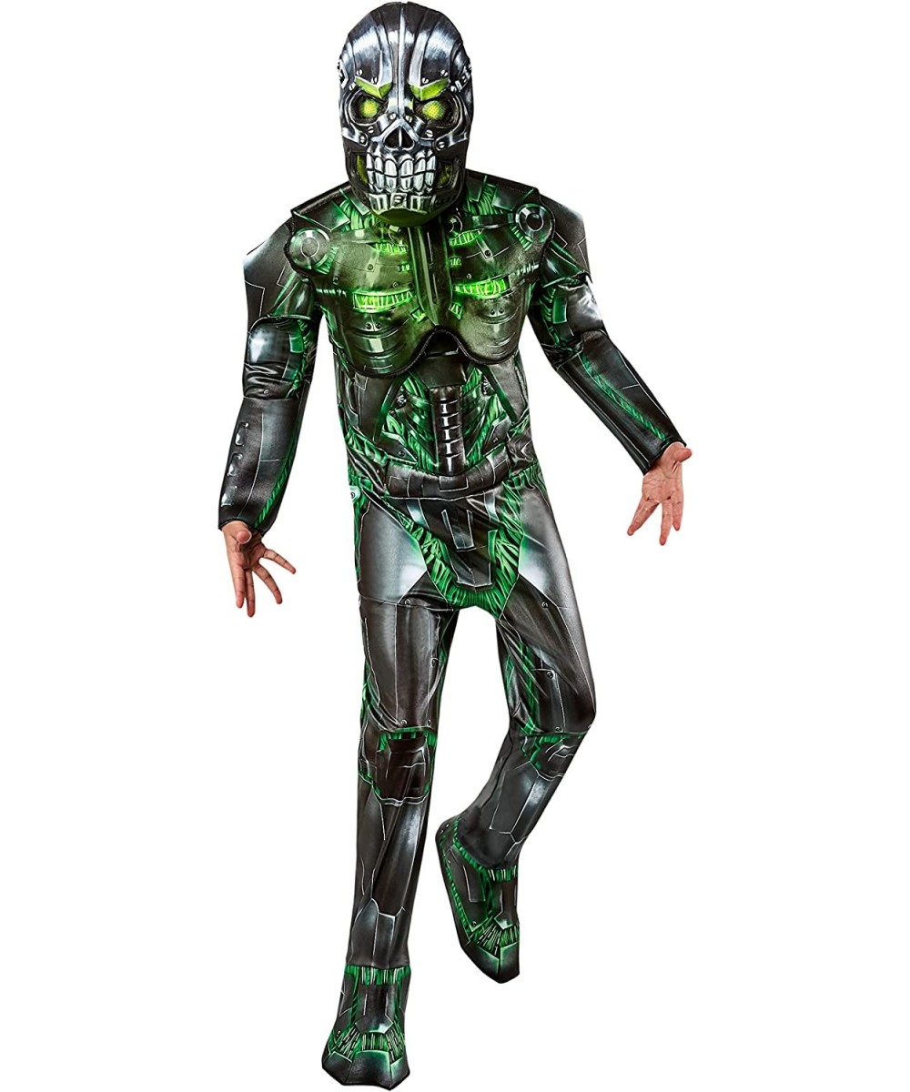 Child's Forum Novelties Light Up Green Cyborg Costume Jumpsuit and Mask As Shown Medium $80.06 Kids' Costumes