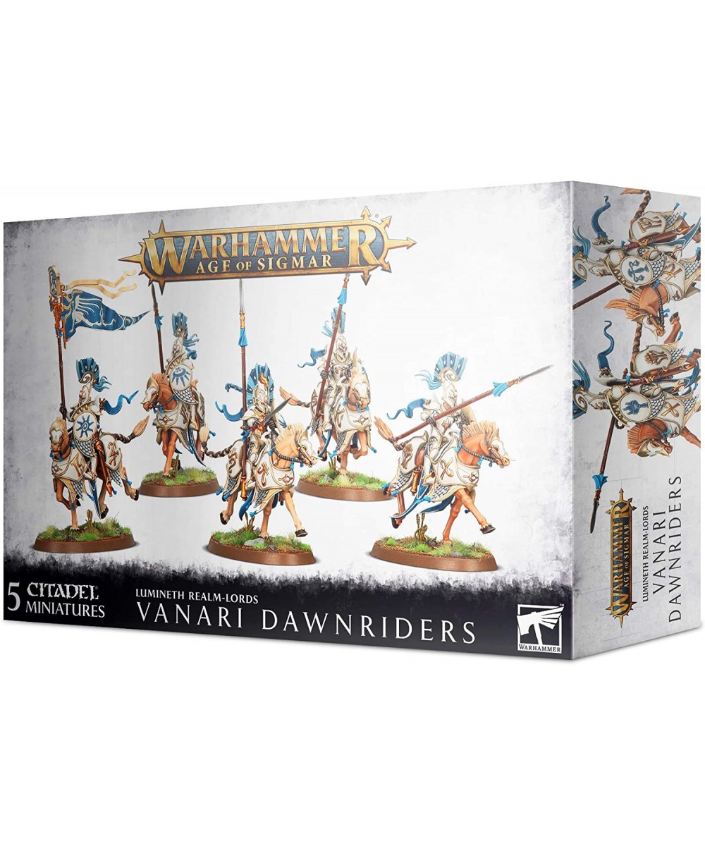 Warhammer AoS - Lumineth Realm-Lords Vanari DawnRiders $88.33 Board Games