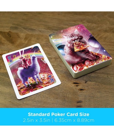 Random Galaxy Playing Cards - Sloths Llamas Cats Lasers & More - Themed Deck of Cards for Your Favorite Card Games - Official...