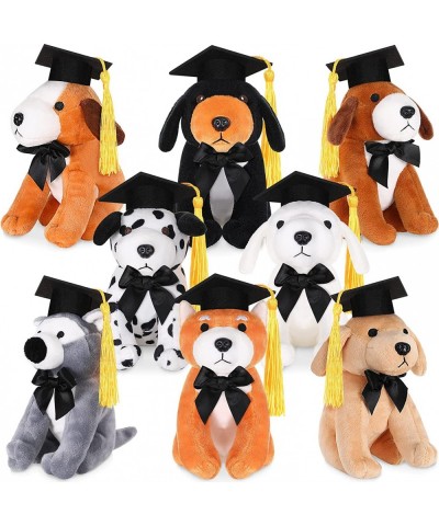 8 Pieces Plush Pets 5 Inch Stuffed Animals Bulk Assorted Cute Stuffed Pet Animal Plush Toys Small Plush Animals for Kids Hall...