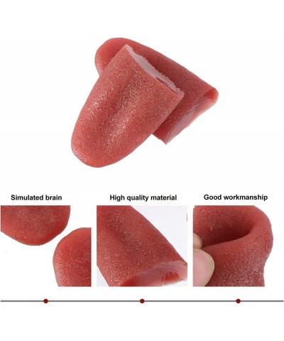 Fake Tongue 10 Pcs Fake Tongue Toy Halloween Silicone Tongue Tricks Prank Tongue Toys Horrific Tongue Prop for Halloween Part...