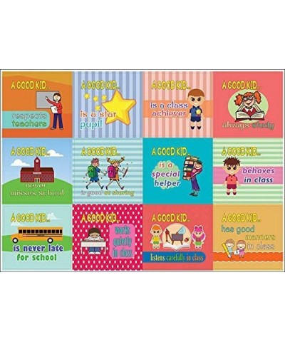 A Good Kid Behavior Stickers - at School Stickers (20-Sheet) – Gift Giveaways Stickers for Kids – Awesome Stocking Stuffers G...