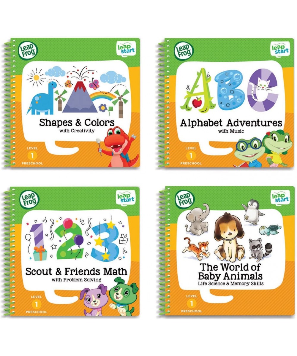 LeapStart Preschool 4-in-1 Activity Book Bundle with ABC Shapes & Colors Math Animals $76.94 Electronic Learning & Education ...